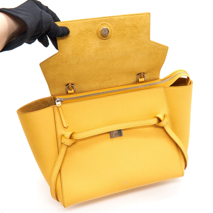 Celine mini belt bag yellow