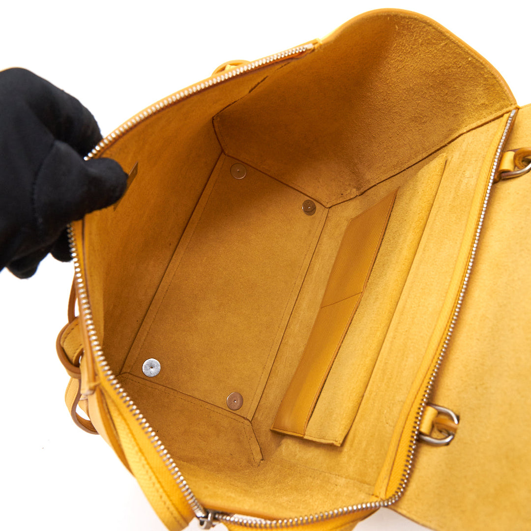 Celine mini belt bag yellow