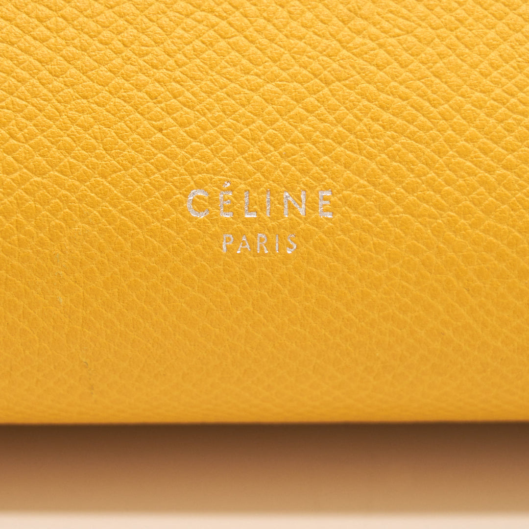Celine mini belt bag yellow