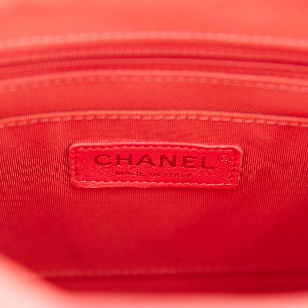 Top Quality Chanel Mini Urban Spirit Backpack Rose Lambskin Gold Hardware