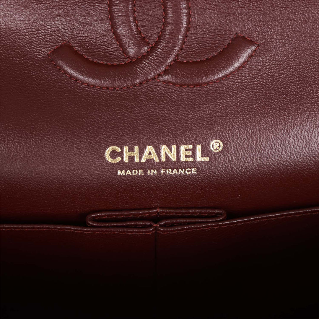 Top Quality Chanel Medium Classic Double Flap Bag Black Caviar Gold Hardware