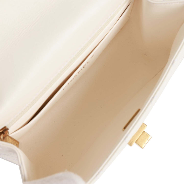 Top Quality Chanel Mini Reissue 224 2.55 Flap White Aged Calfskin Antique Gold Hardware