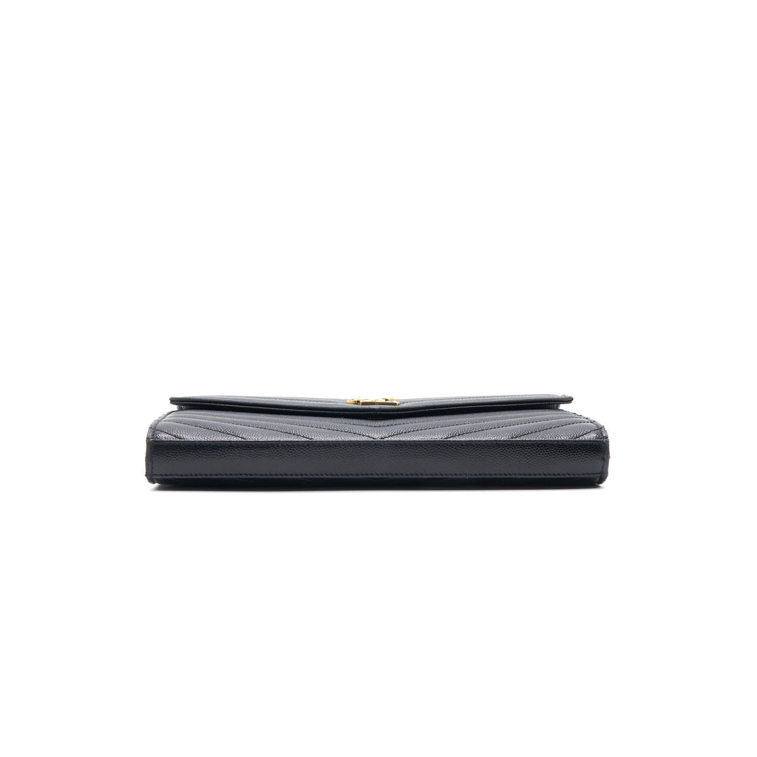 Saint Laurent /YSL Envelope Chain Wallet