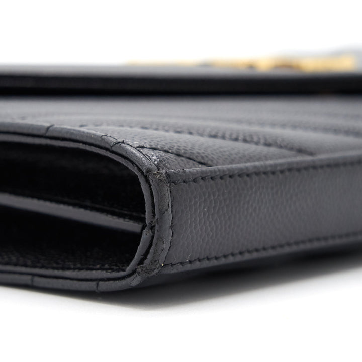 Saint Laurent /YSL Envelope Chain Wallet