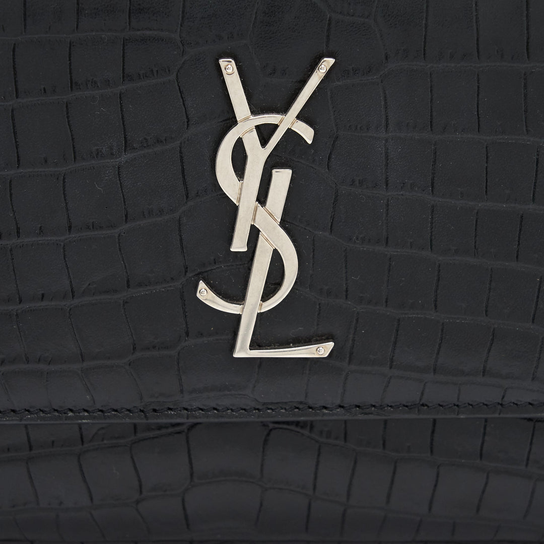 Saint Laurent Sunset Bag Black SHW