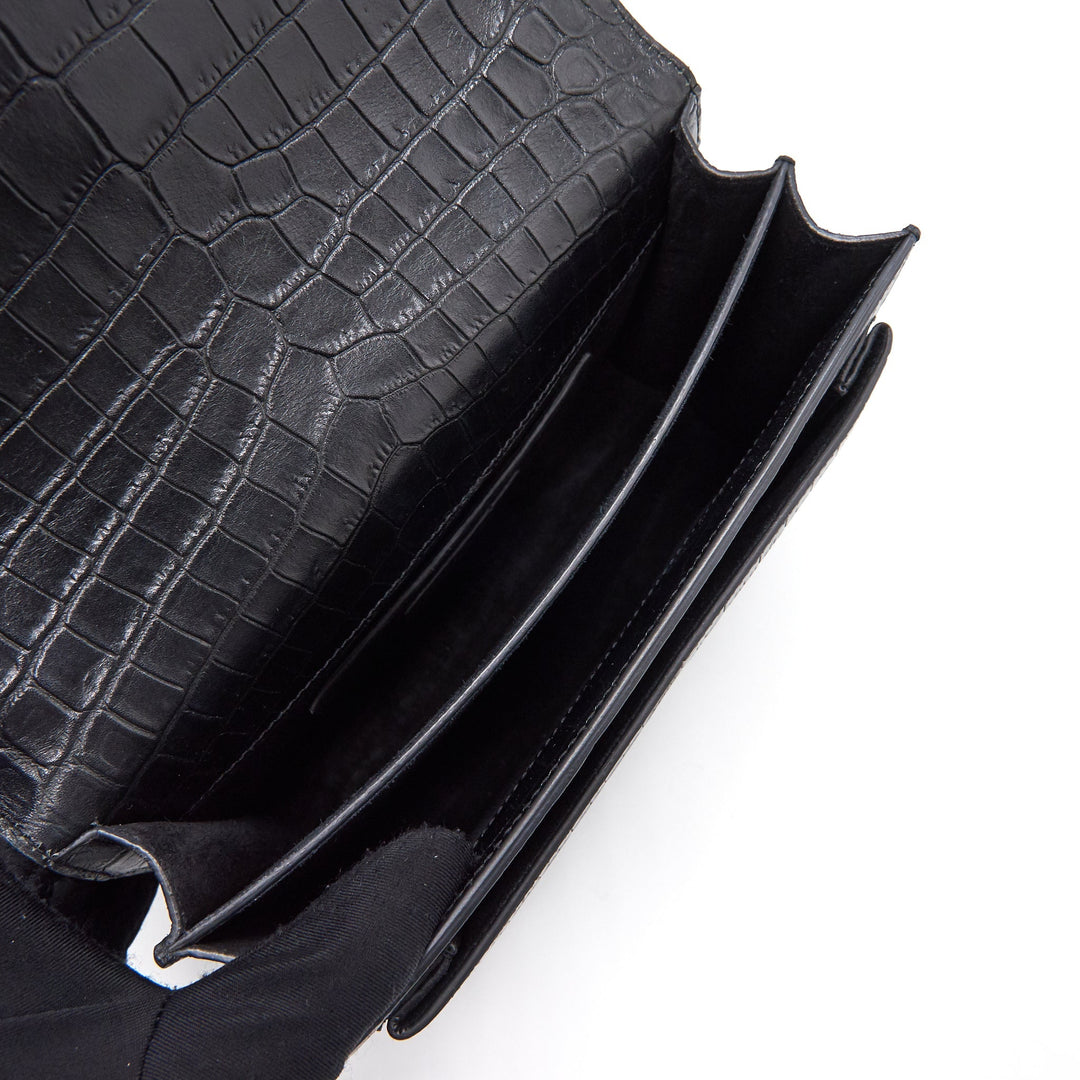 Saint Laurent Sunset Bag Black SHW
