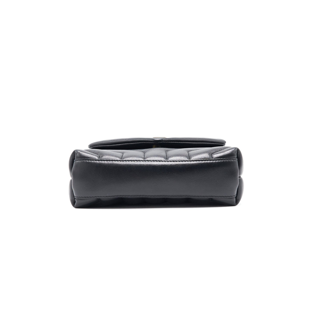 Saint Laurent/ YSL Mini Envelope Bag Black GHE