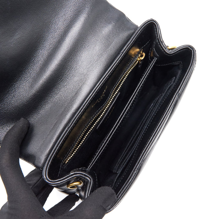 Saint Laurent/ YSL Mini Envelope Bag Black GHE