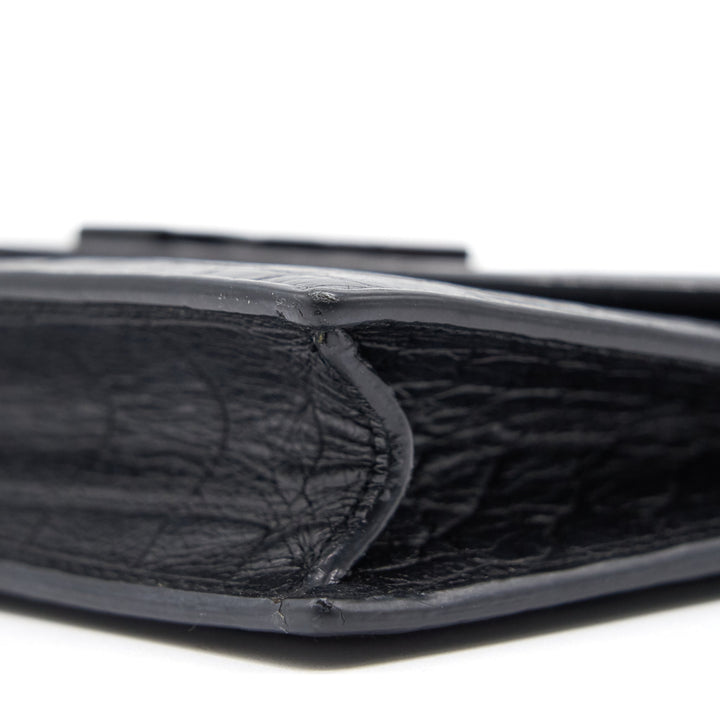Saint Laurent So Black Envelope Wallet on Chain