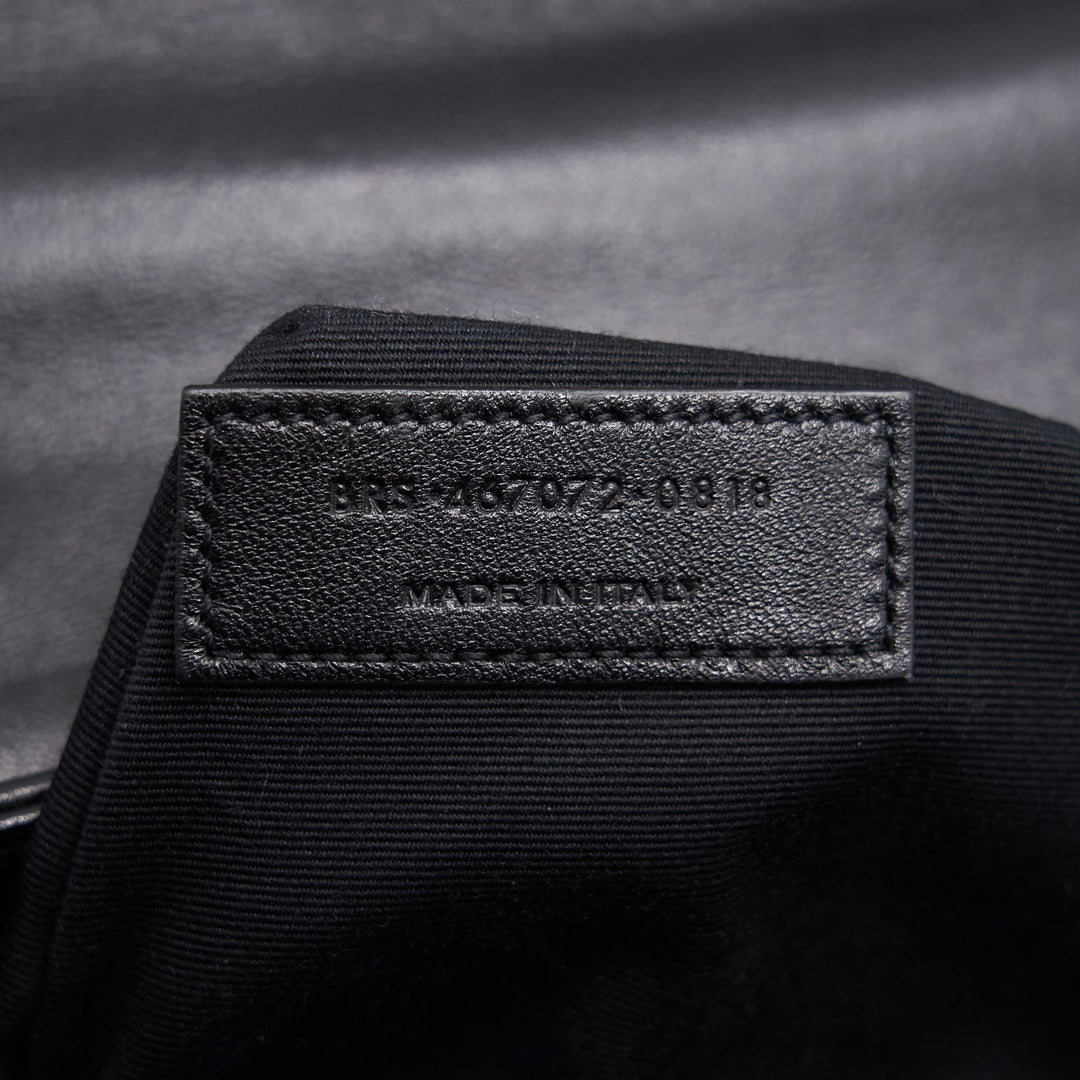 Saint Laurent So Black Envelope Wallet on Chain