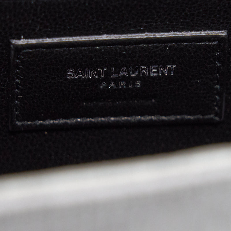 Saint Laurent Kate Small With Tassel Grey SHW
