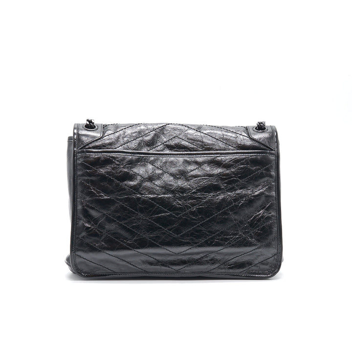 Saint Laurent YSL Niki Black Shoulder Bag