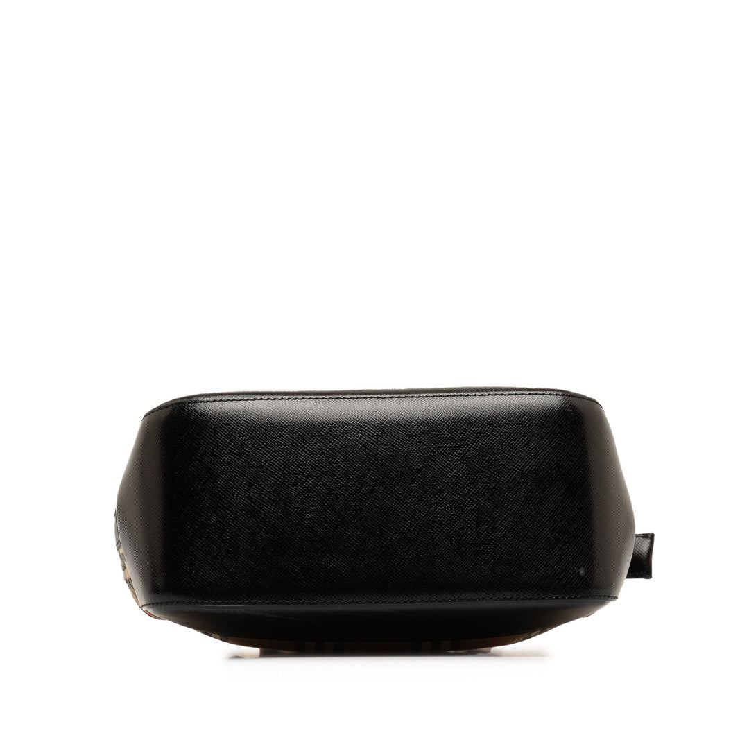 BURBERRY Haymarket Check Handbag