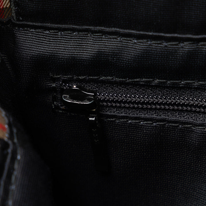 BURBERRY Haymarket Check Handbag