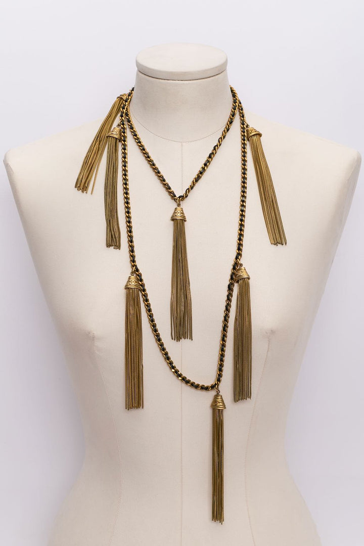 Long collier pompons Top Quality Chanel Automne 1994