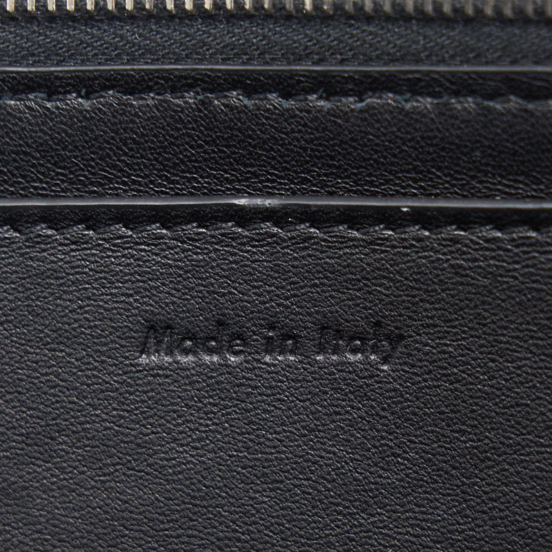 Top Quality Celine Solo Clutch Striped Canvas and Leather