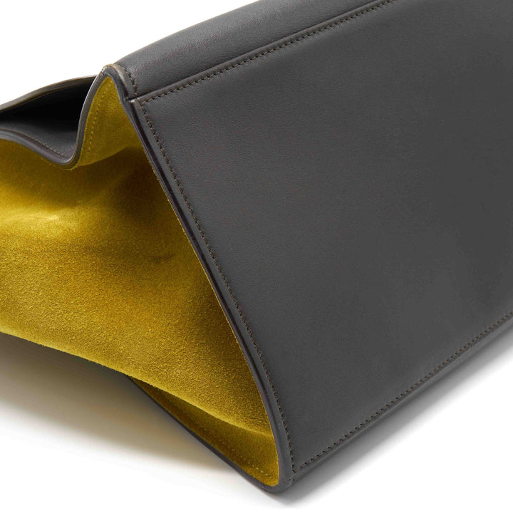 Celine Tri Color Leather Medium Trapeze Tote