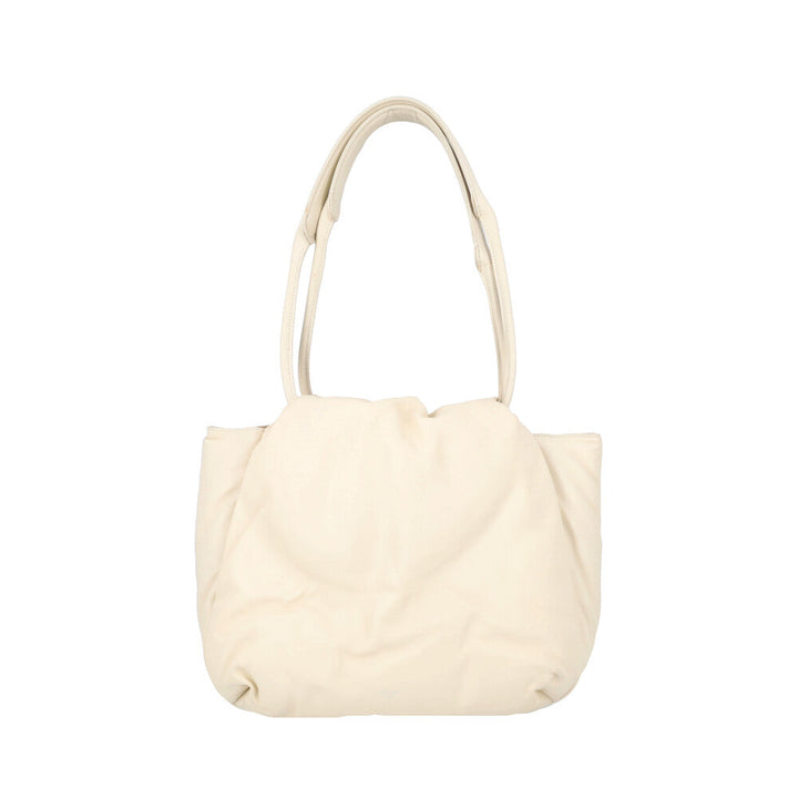 Celine Calfskin Pillow Shoulder Bag Ivory