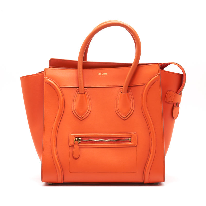 Celine Mini Luggage Tote Beige