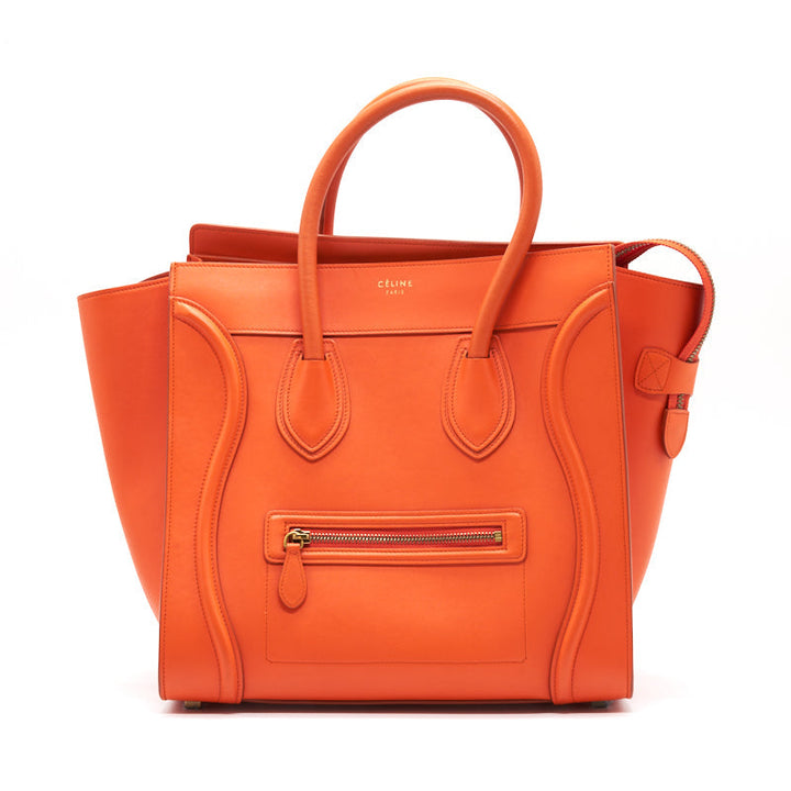 Celine Mini Luggage Tote Beige