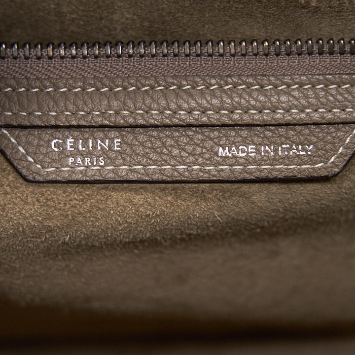 Celine Mini Luggage Tote Beige