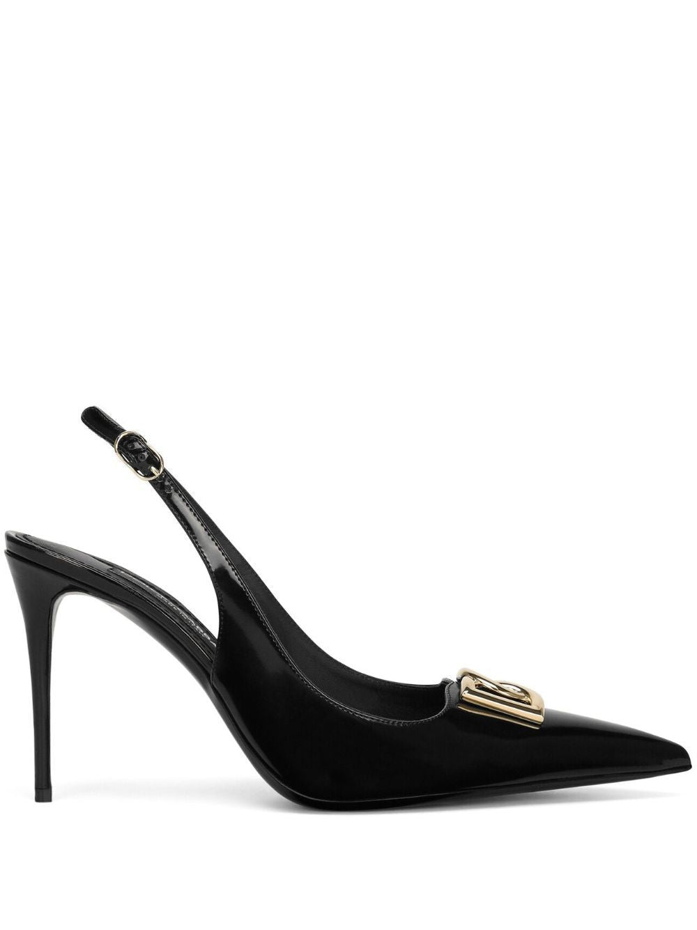 LOGO PLAQUE PUMPS