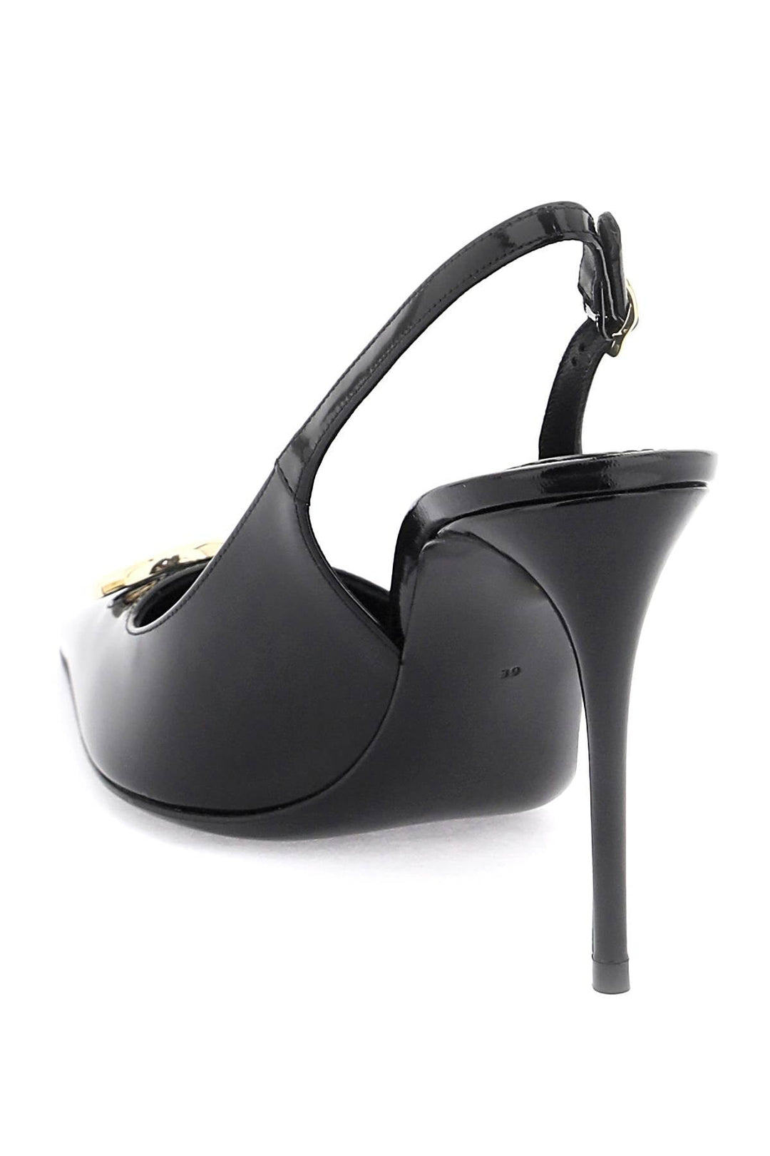 LOGO PLAQUE PUMPS