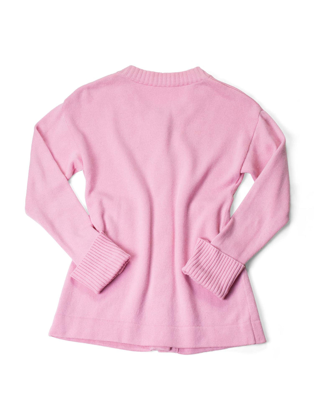 Top Quality Chanel 90s Cashmere Gold Clover Buttons Cardigan Pink