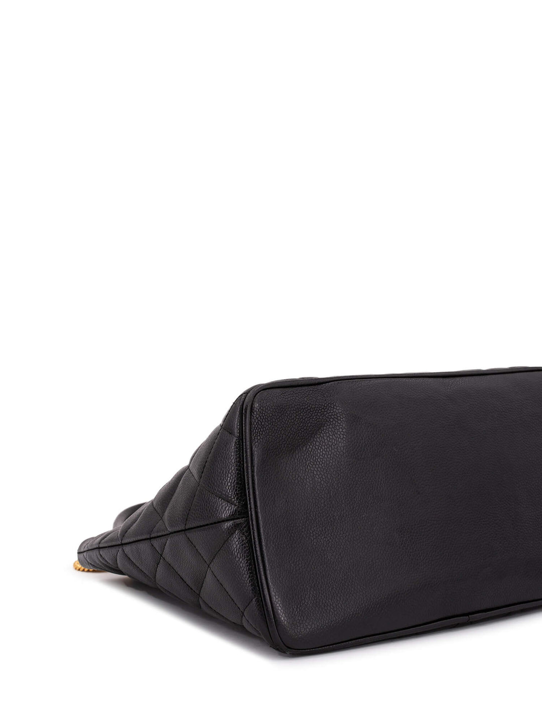 Top Quality Chanel CC Logo Caviar Quilted Leather Medallion Bag Black