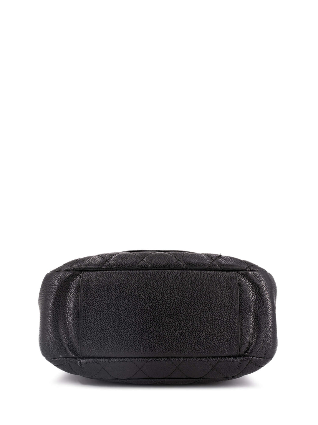 Top Quality Chanel CC Logo Caviar Quilted Shoulder Bag Black
