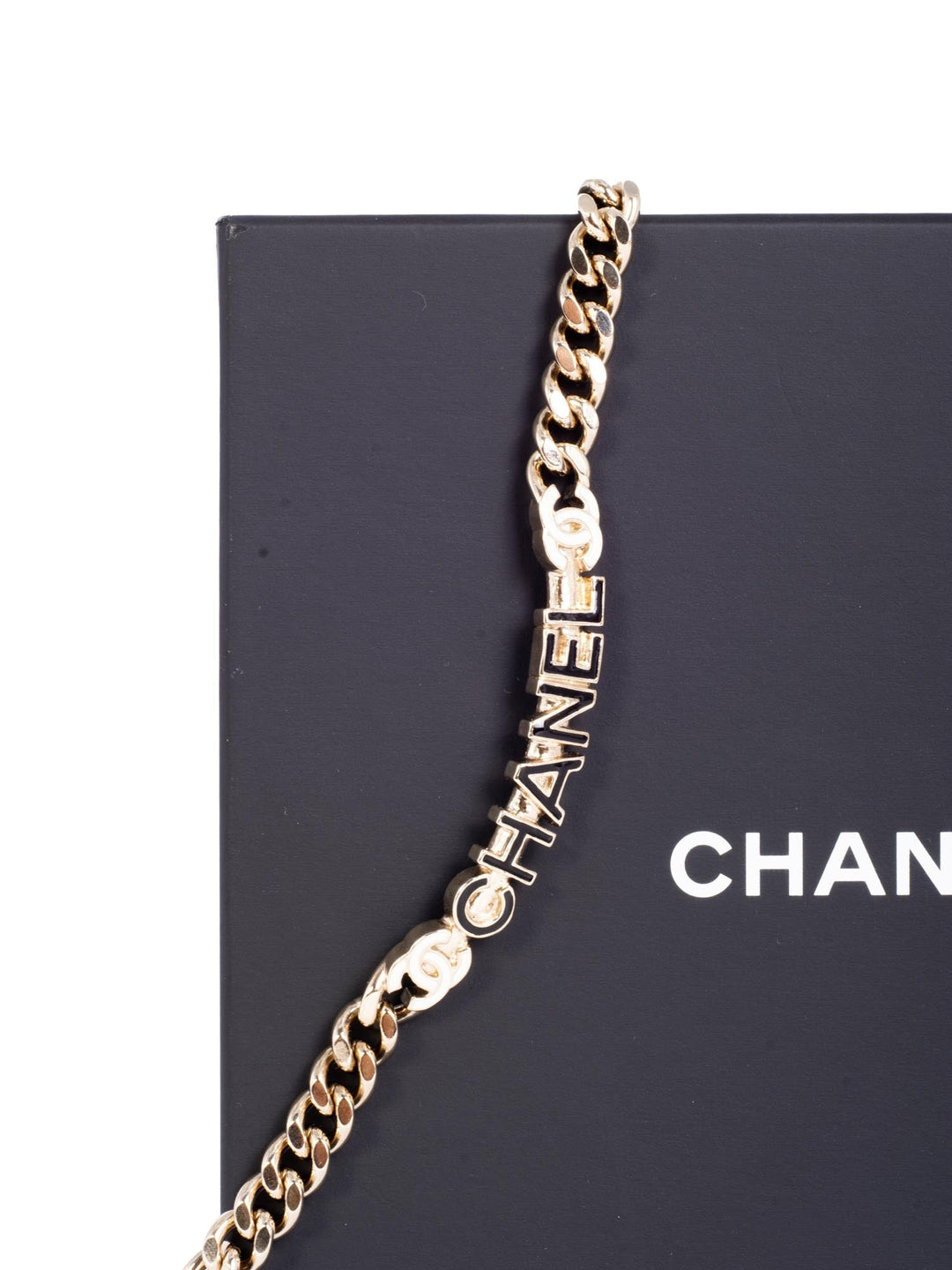 Top Quality Chanel CC Logo Chocker Necklace Gold