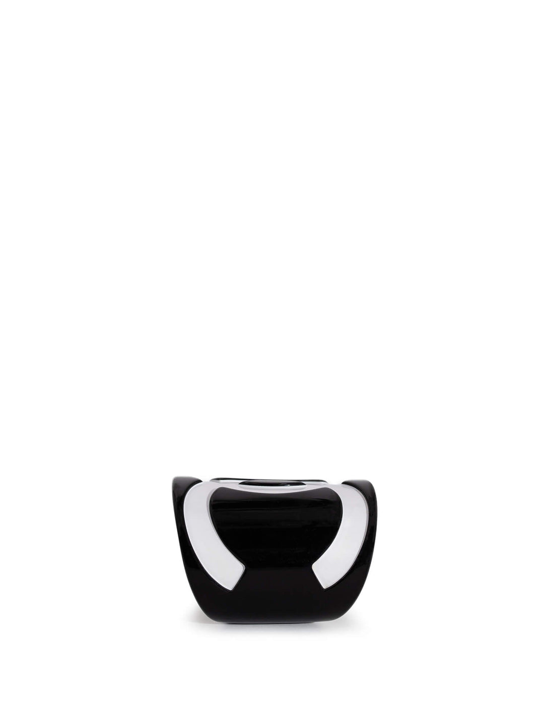 Top Quality Chanel CC Logo Cuff Bracelet Black White