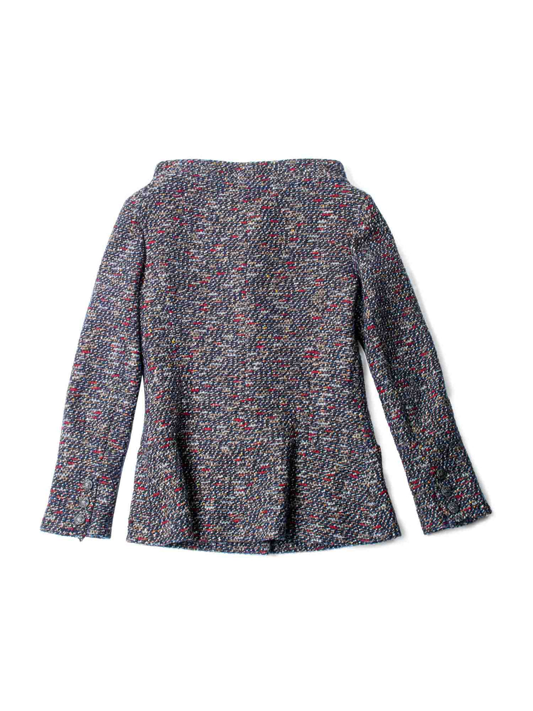 Top Quality Chanel CC Logo Fantasy Tweed Regal Fitted Jacket Brown