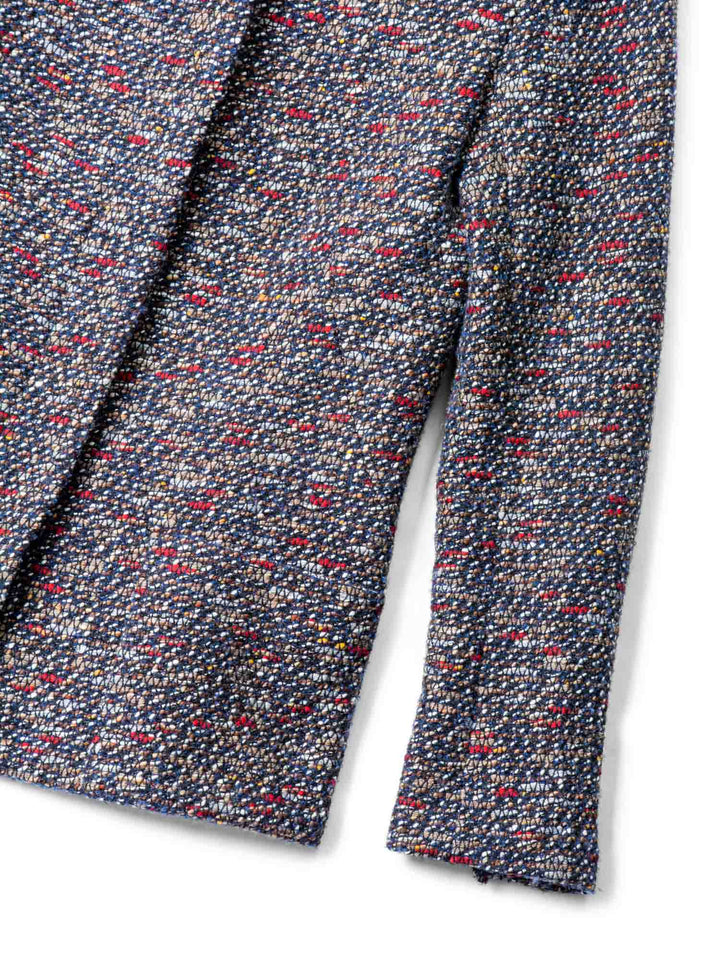 Top Quality Chanel CC Logo Fantasy Tweed Regal Fitted Jacket Brown