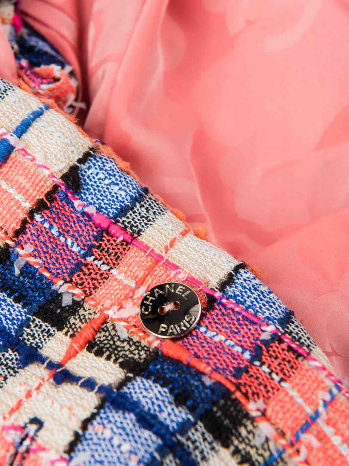 Top Quality Chanel CC Logo Lesage Tweed Jumpsuit Multicolor