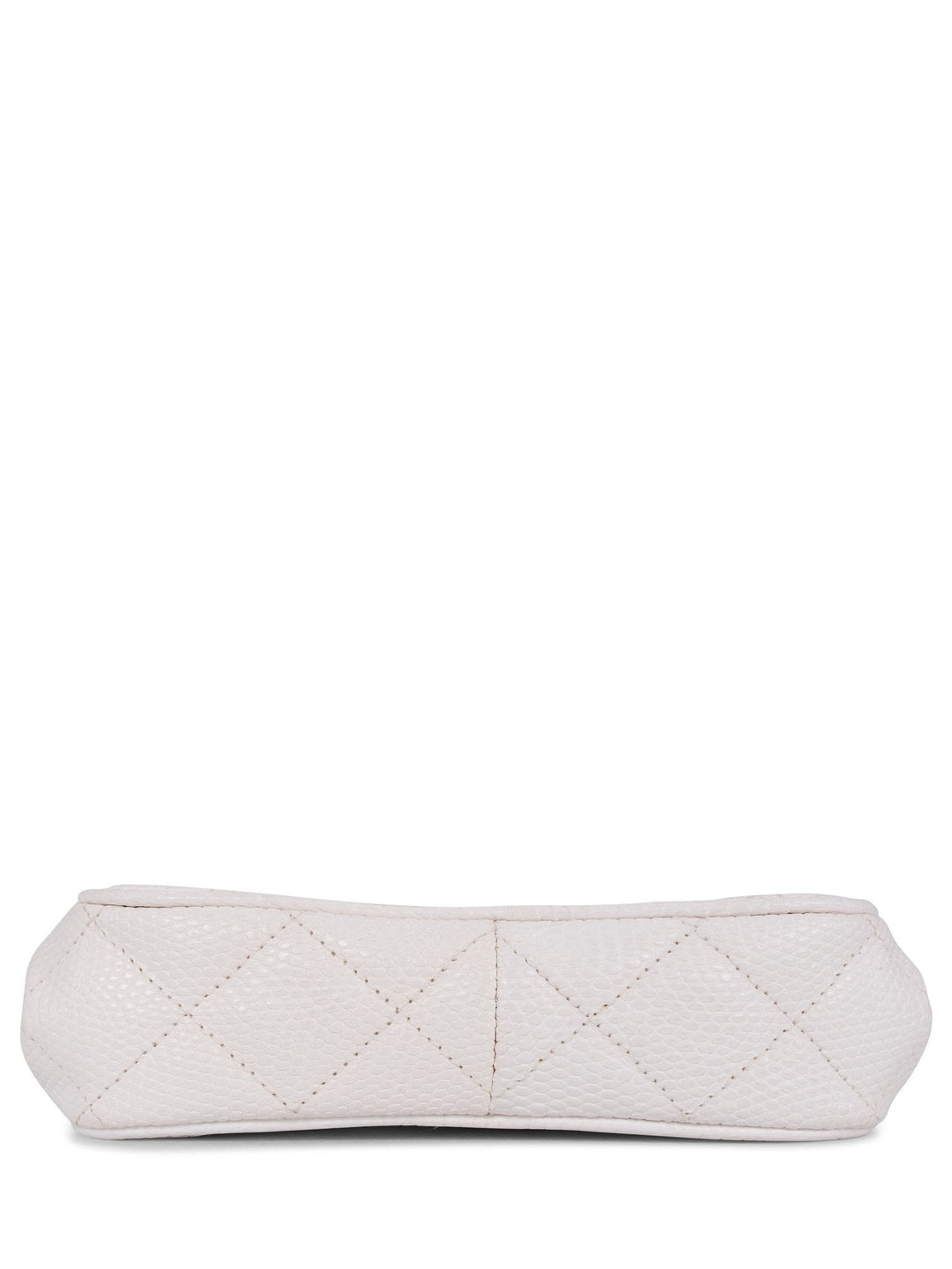 Top Quality Chanel CC Logo Quilted Mini Kelly Bag White