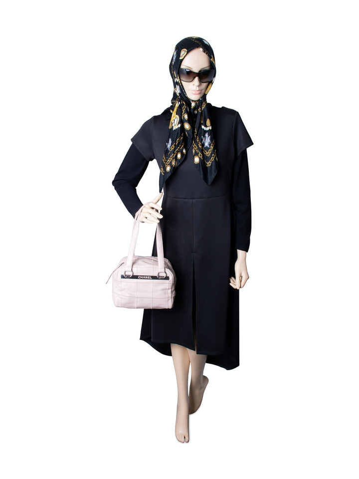Top Quality Chanel CC Logo Soft Quilted Leather Duffle Shoulder Bag Pink