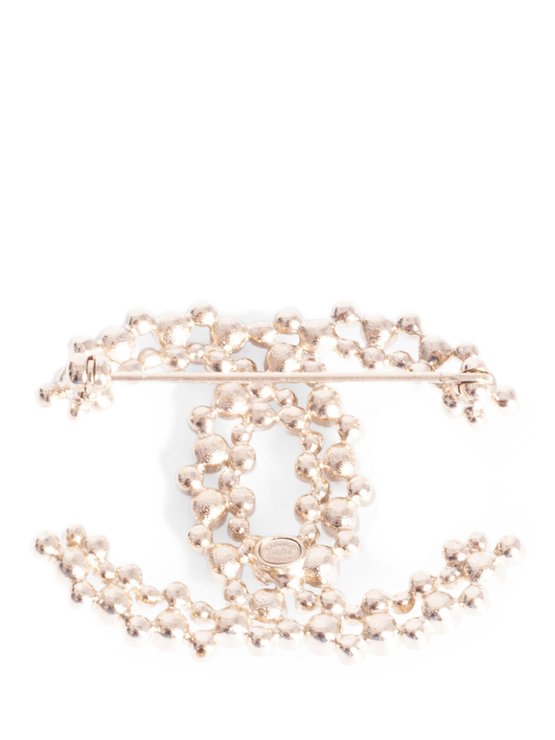 Top Quality Chanel CC Logo Swarovski Crystal Pearl Brooch