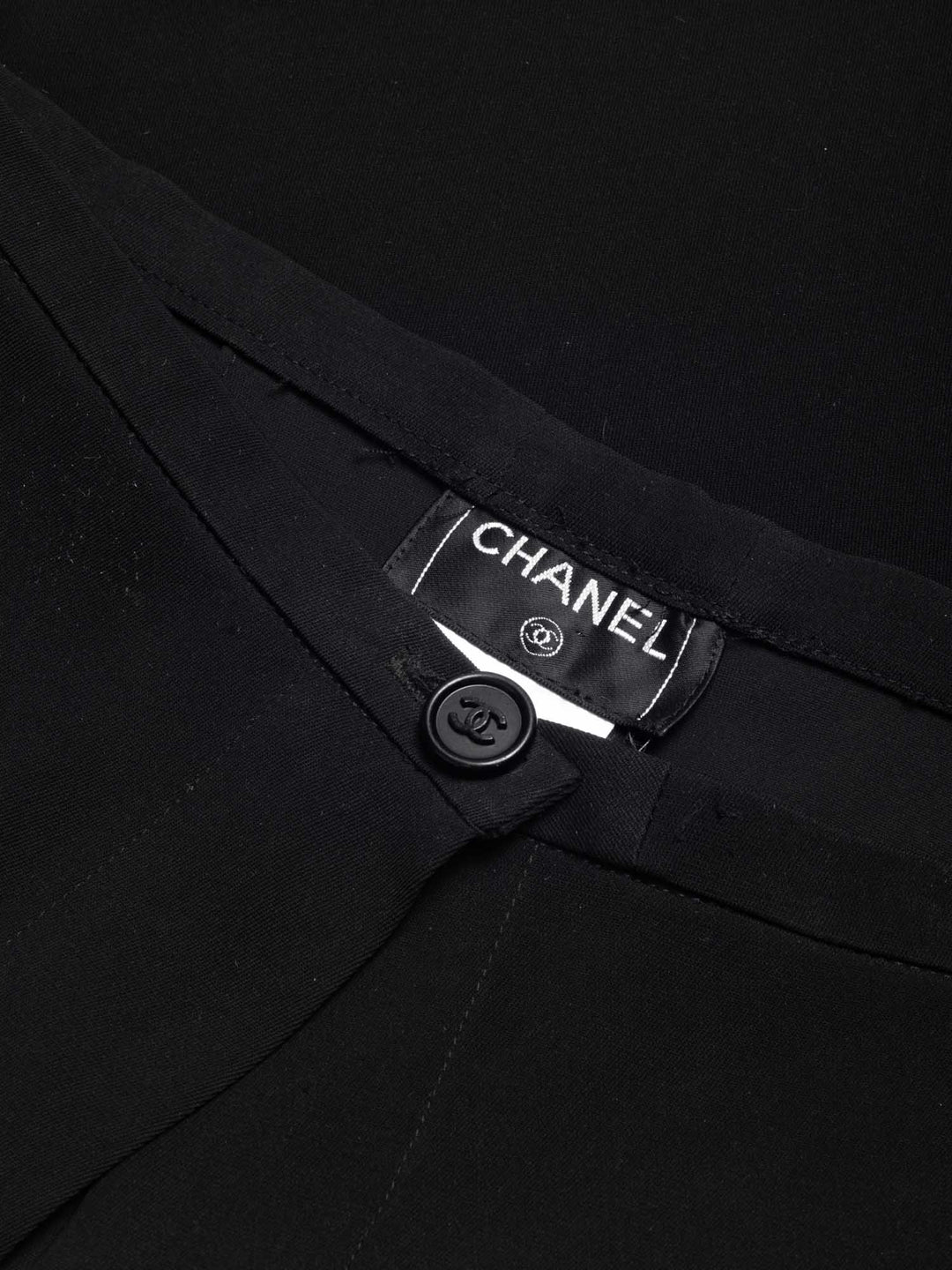 Top Quality Chanel CC Logo Swimming Suit Cover Wrap Skirt Black