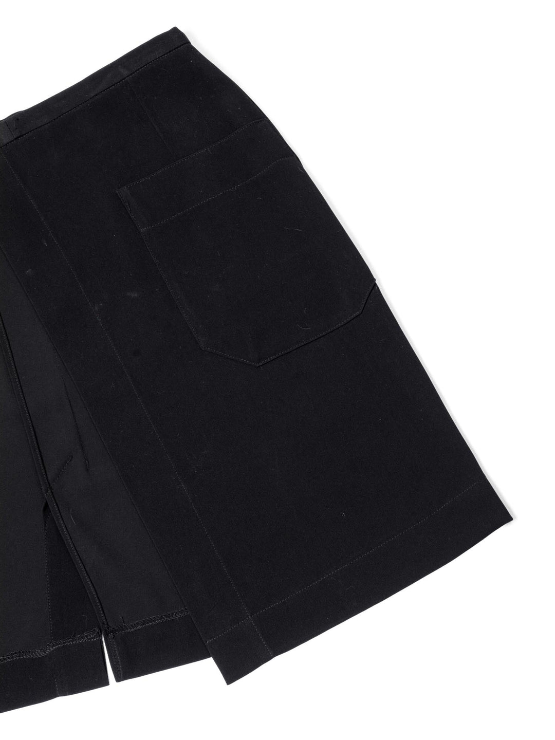 Top Quality Chanel CC Logo Swimming Suit Cover Wrap Skirt Black