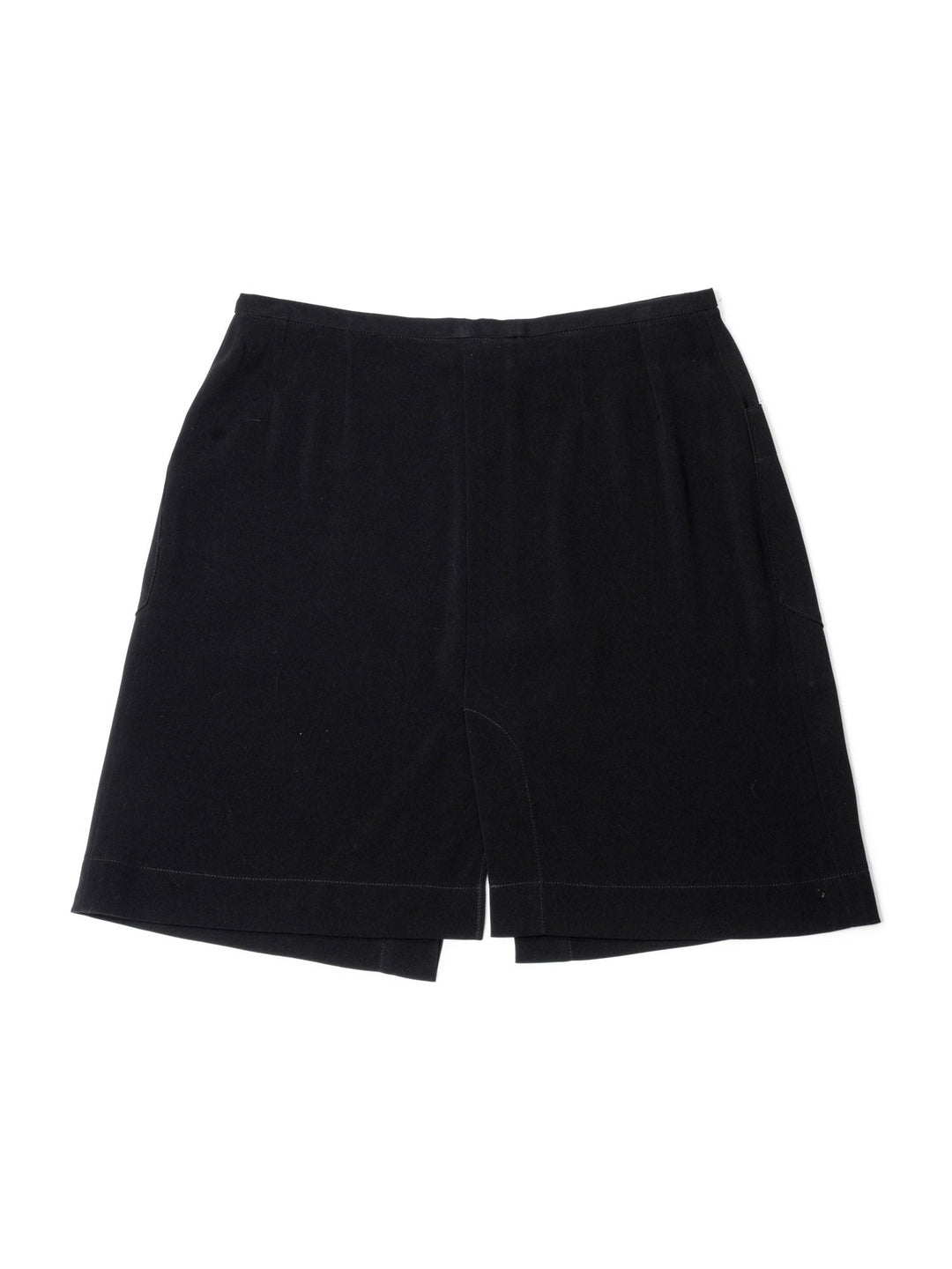 Top Quality Chanel CC Logo Swimming Suit Cover Wrap Skirt Black