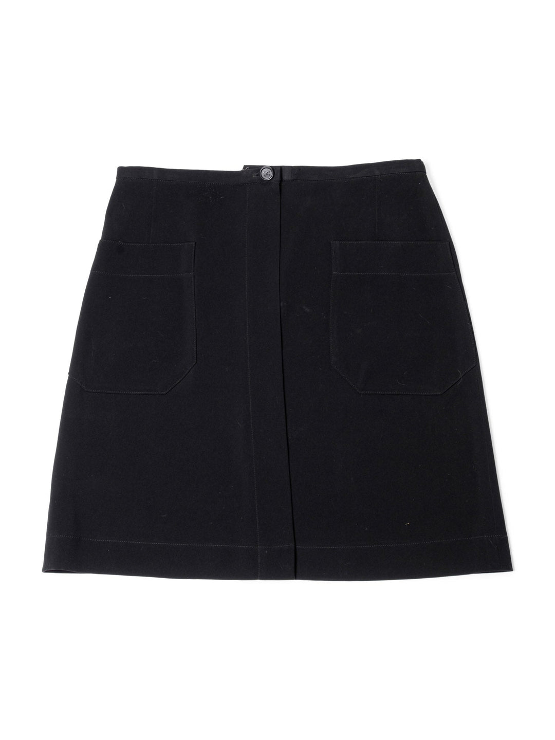 Top Quality Chanel CC Logo Swimming Suit Cover Wrap Skirt Black