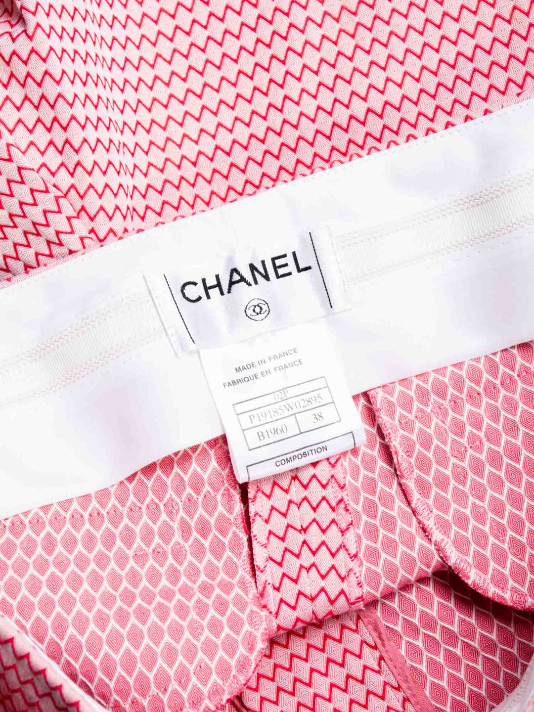 Top Quality Chanel CC Logo Tweed Jacket Shorts 2 Piece Set Red
