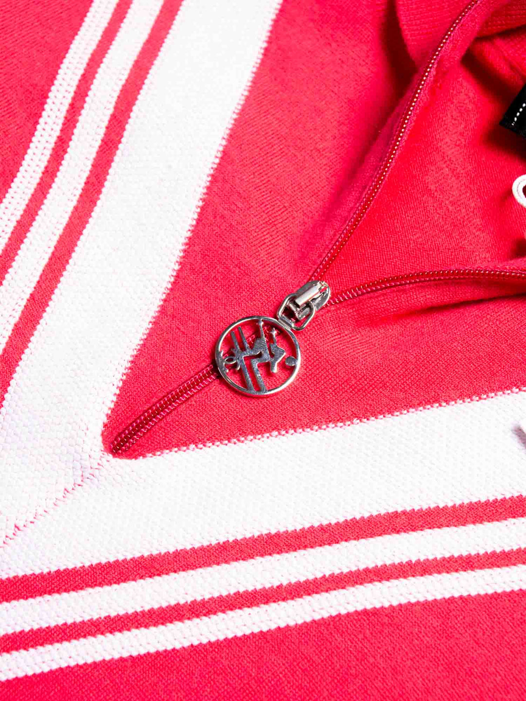Top Quality Chanel CC Logo Wool Chevron Sweater Pink White