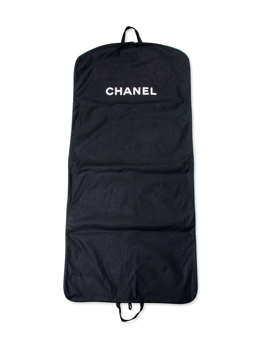 Top Quality Chanel Canvas Garment Cover Bag Black