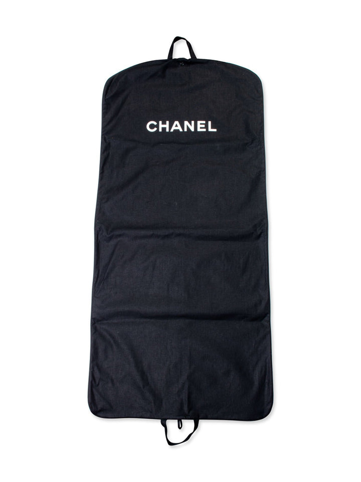 Top Quality Chanel Canvas Garment Cover Bag Black