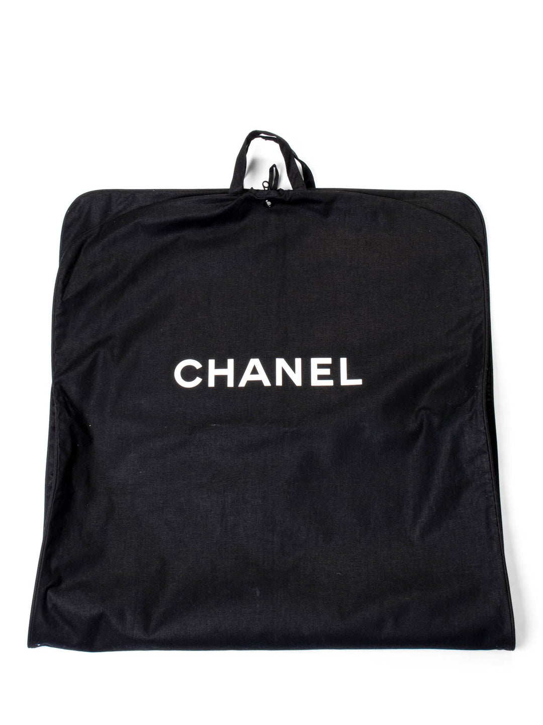 Top Quality Chanel Canvas Garment Cover Bag Black