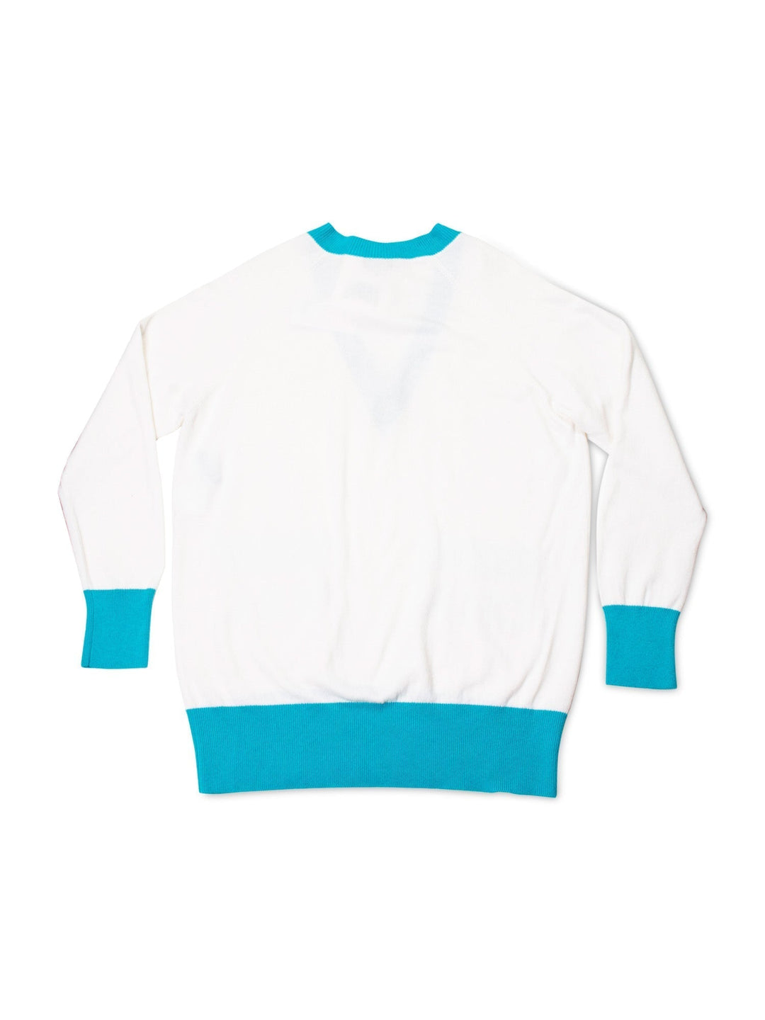 Top Quality Chanel Cashmere Logo Runway La Pausa Sweater White