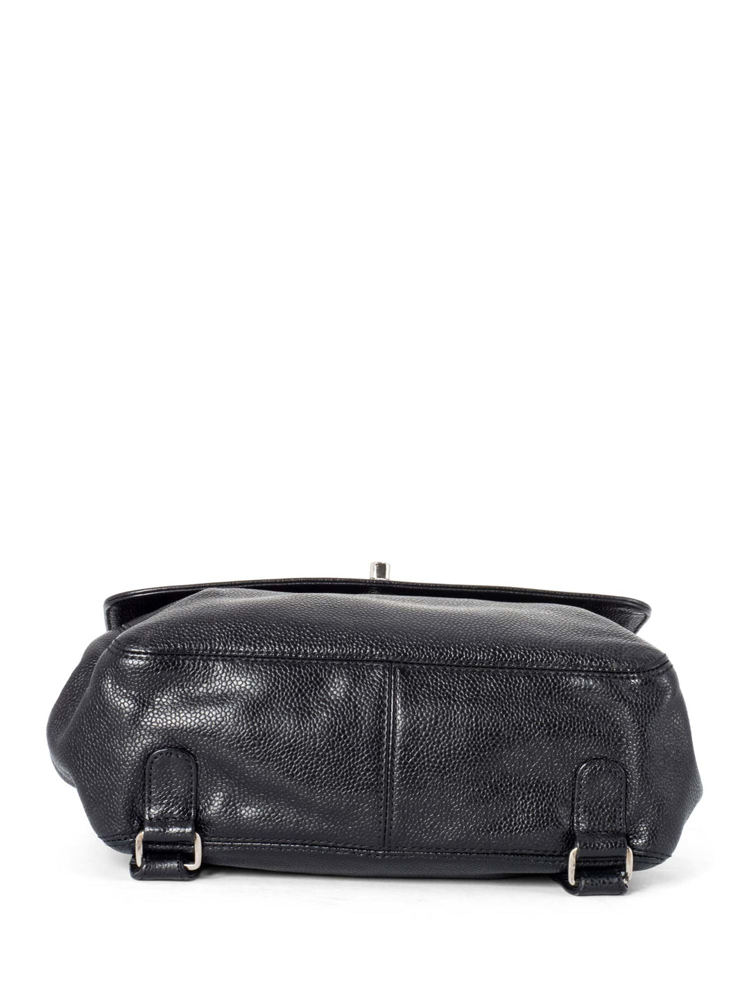 Top Quality Chanel Caviar CC Logo Backpack Black