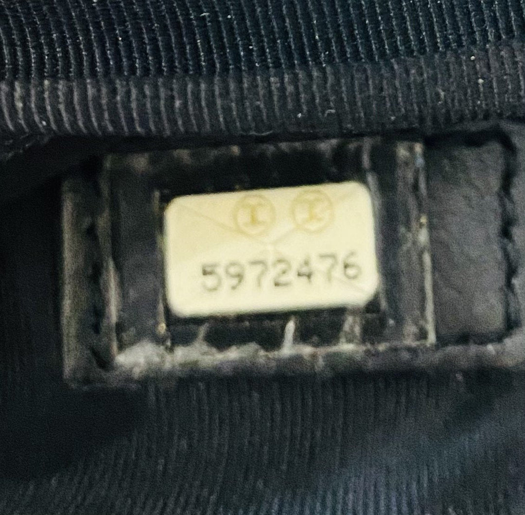 Top Quality Chanel Caviar CC Logo Backpack Black